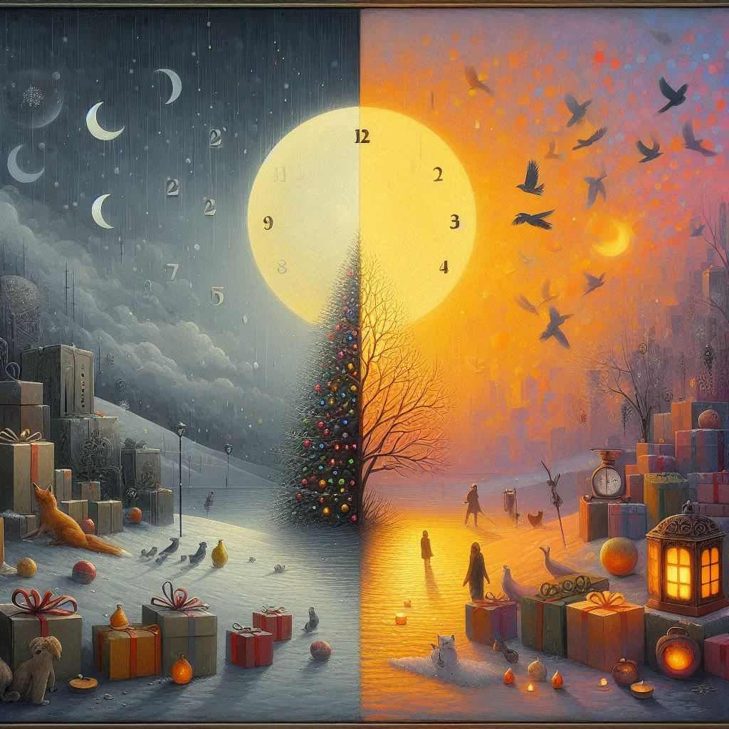 140 besondere Weihnachtsgrüße im Stil berühmter Dichter