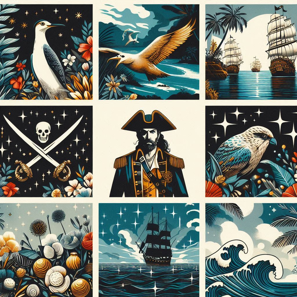 11 verwegen kurze Piratengedichte