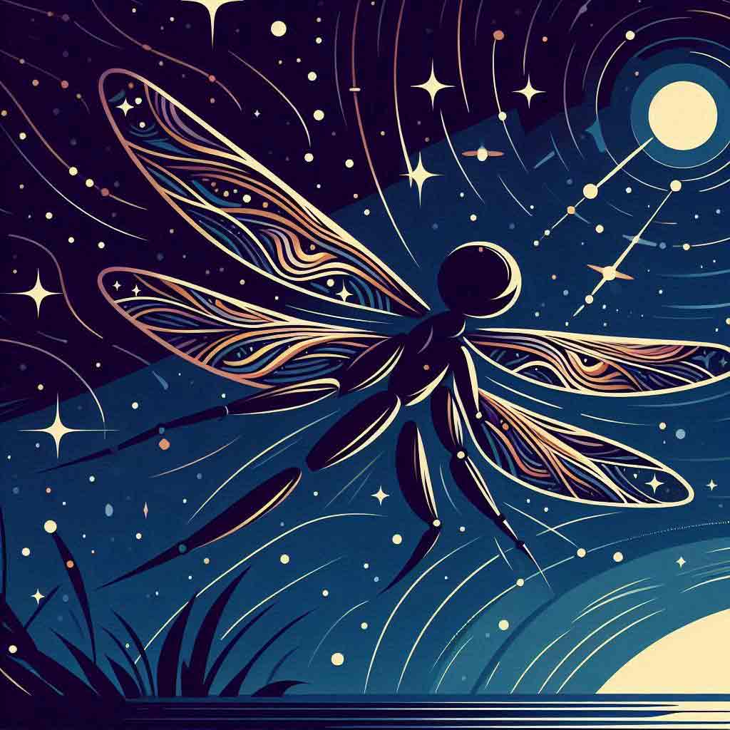 Libelle & Sterne (Gedicht)