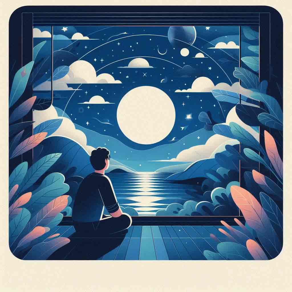 in die Nacht hinaus (Mondgedicht) in die Nacht hinaus (Mondgedicht)